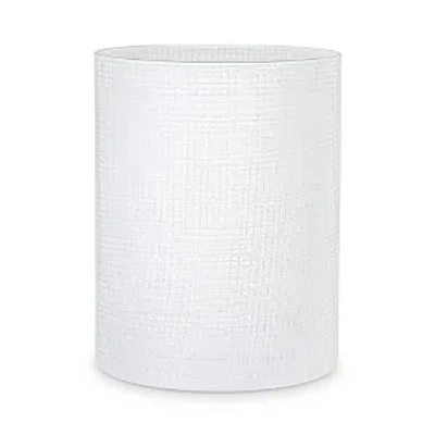 Labrazel Cambric Wastebasket In White