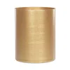Labrazel Cambric Waste Basket In Gold