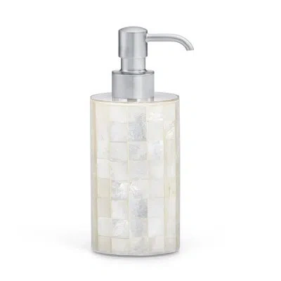 Labrazel Capiz Blanc Pump Dispenser In Silver
