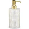 Labrazel Capiz Blanc Pump In Gold