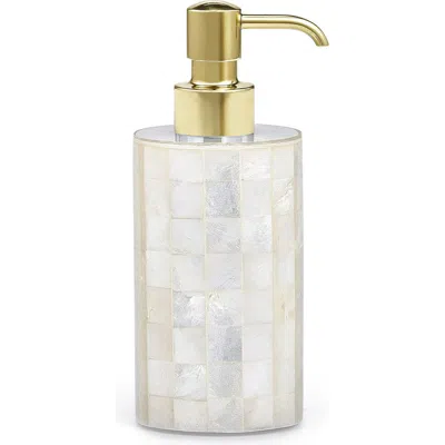 Labrazel Capiz Blanc Pump In Gold