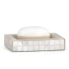 Labrazel Capiz Blanc Soap Dish In White