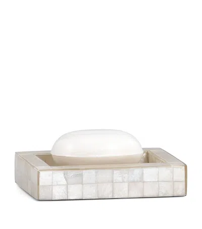 Labrazel Capiz Blanc Soap Dish In White