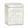Labrazel Capiz Ivory Canister In Ivory