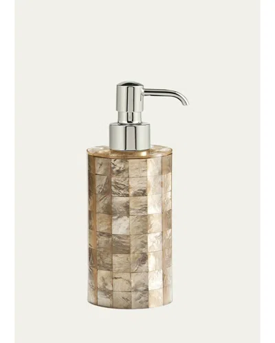 Labrazel Capiz Champagne Pump Dispenser In Brown