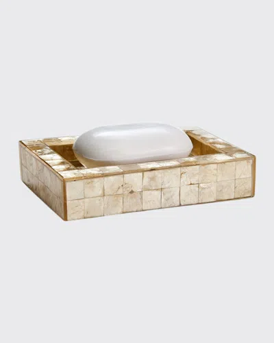 Labrazel Capiz Champagne Soap Dish In Gold