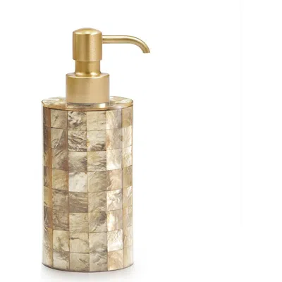 Labrazel Capiz Pump Dispenser In Brown