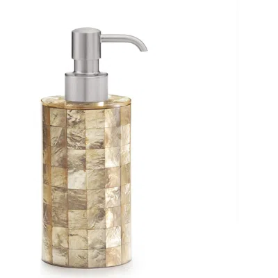 Labrazel Capiz Pump Dispenser In Brown