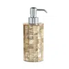 Labrazel Capiz Pump Dispenser In Champagne
