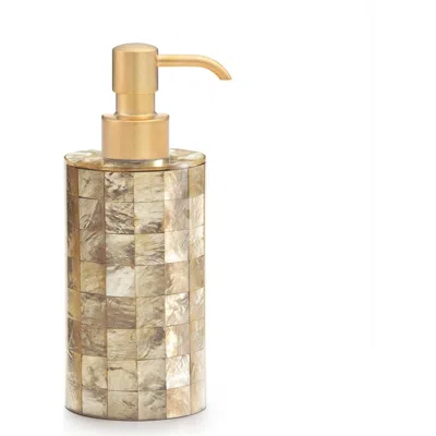 Labrazel Capiz Pump Dispenser In Gold