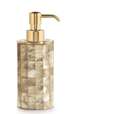 Labrazel Capiz Pump Dispenser In Gold