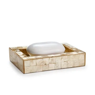 Labrazel Capiz Soap Dish In Champagne