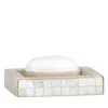 Labrazel Capiz Soap Dish In Ivory