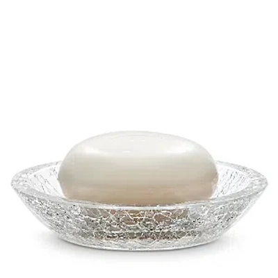 Labrazel Carina Glass Soap Dish In Clear Crackle