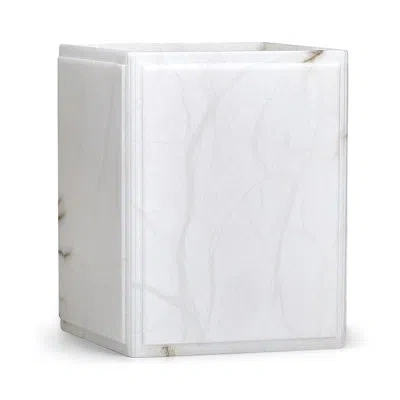 Labrazel Claudia 3 Gallon Waste Basket In White