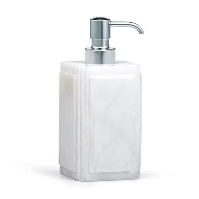 Labrazel Claudia Pump Dispenser In White-pol Chr