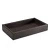 Labrazel Conda Black Towel Tray In Brown