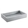 Labrazel Conda Black Towel Tray In Gray