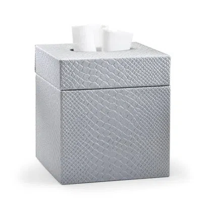Labrazel Conda Tissue Box Cover In Silver