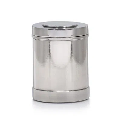 Labrazel Contempo Polished Canister In Silver