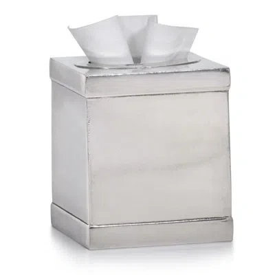 Labrazel Contempo Polished Tissue Cover In Silver
