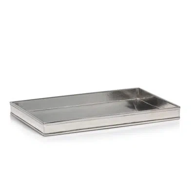 Labrazel Contempo Polished Tray In Silver