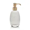 Labrazel Contessa Soap Pump In White/ Gold