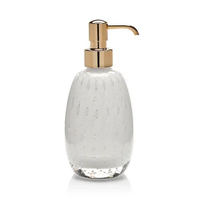 Labrazel Contessa Soap Pump In White/ Gold