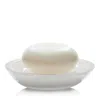 Labrazel Contessa White Soap Dish In White/ Gold