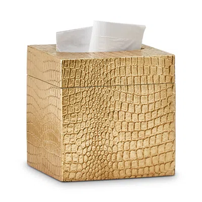 Labrazel Crocodile Gold Tissue Cover In Antique Gold