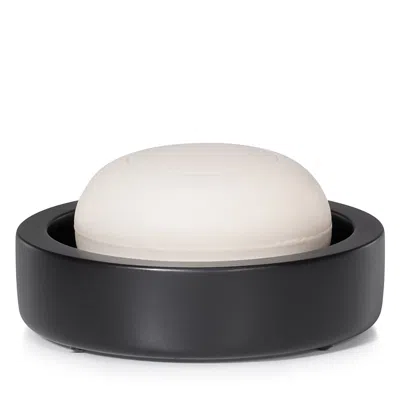 Labrazel Domus Black Matte Soap Dish In Multi