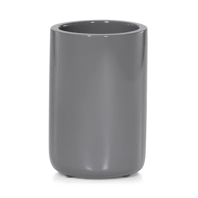Labrazel Domus Gray Gloss Brush Holder