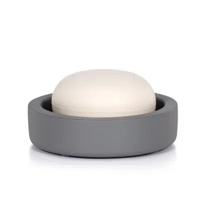 Labrazel Domus Smoke Matte Soap Dish In Grey