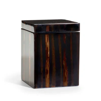 Labrazel Fernwood Bathroom Storage Container In Ebony- Brown