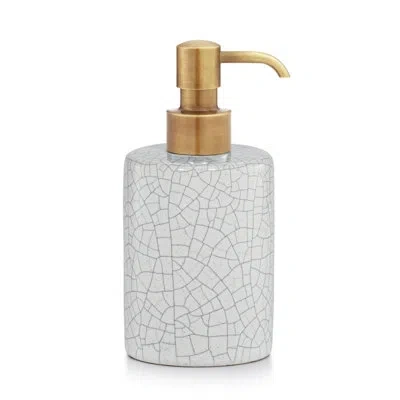 Labrazel Frattura Pump Dispenser In Burnished Brass