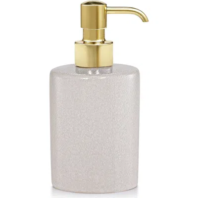 Labrazel Galuchat Pump Dispenser In Brown