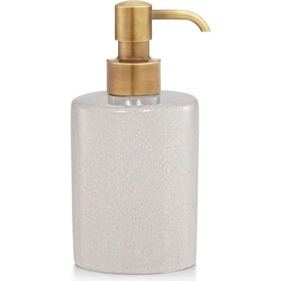 Labrazel Galuchat Pump Dispenser In White