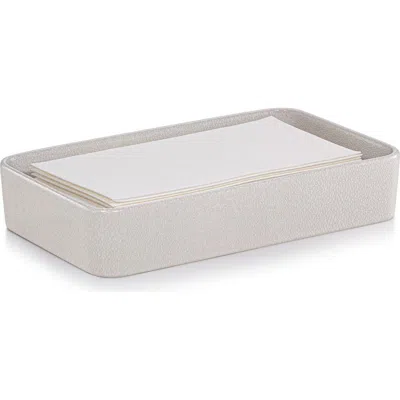 Labrazel Galuchat Towel Tray In Gray