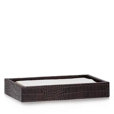 Labrazel Gator Hand Towel Tray In Brown