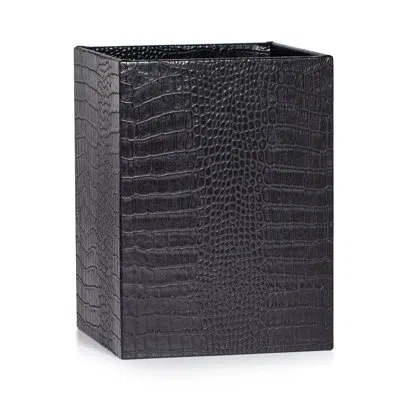 Labrazel Gator Open Waste Basket In Black
