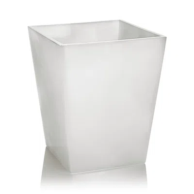 Labrazel Glacier Waste Basket In White