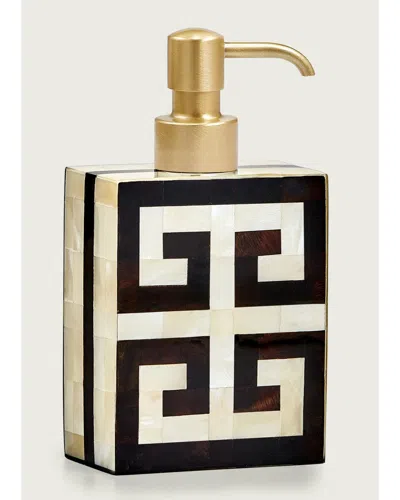 Labrazel Greek Key Pump Dispenser In Multi