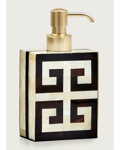 Labrazel Greek Key Pump Dispenser In Multi