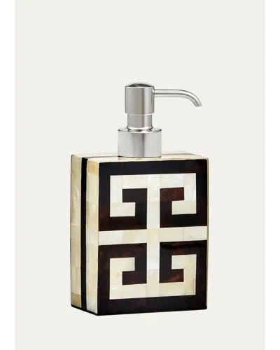 Labrazel Greek Key Pump Dispenser In Multi