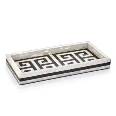 Labrazel Greek Key Tray In Neutral