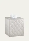 Labrazel Harlen Tissue Cover In Quilted Leatheret