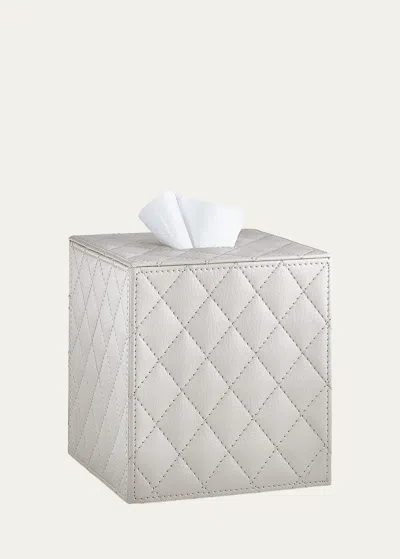 Labrazel Harlen Tissue Cover In Quilted Leatheret