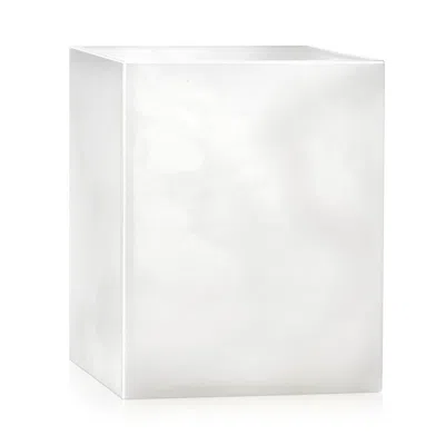 Labrazel Hielo Waste Basket In White