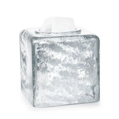 Labrazel Lydia Silver Tissue Cover In Blue