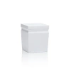 Labrazel Milo Bathroom Accessory Storage Container In White